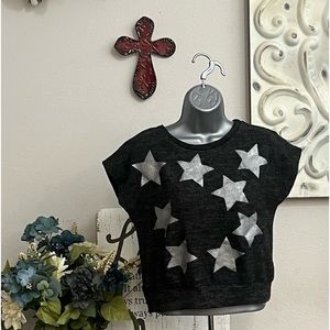 Love for humanity cropped top